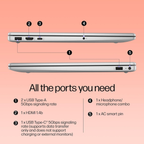 HP Professional 15 (2026) 15.6" FHD Thin & Light Business Laptop - Intel Core 3 100U (14th Gen), Intel UHD Graphics, 8GB DDR5 RAM, 512GB SSD, Fingerprint Reader, Windows 11 Pro, MS Office (Silver, 1.50kg)