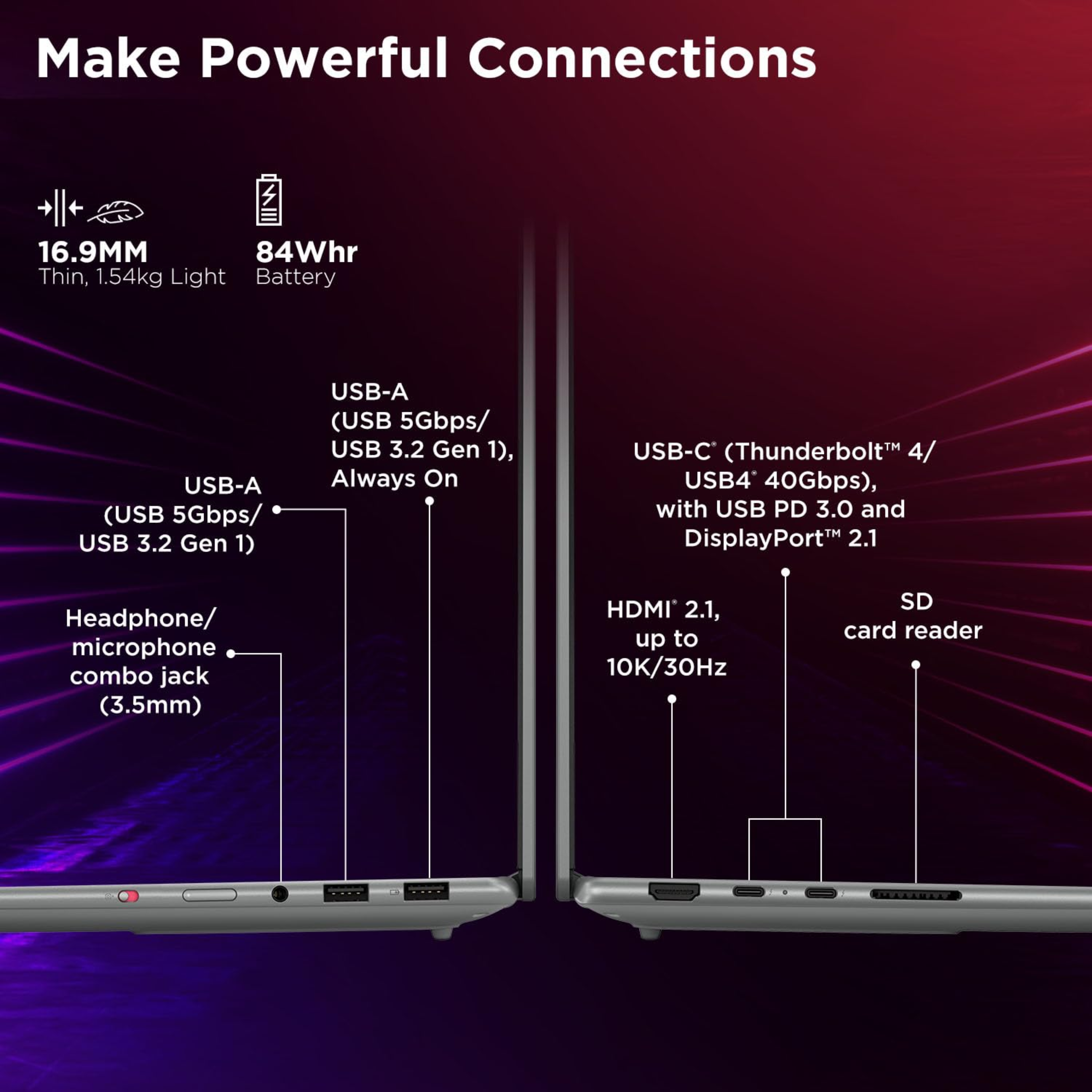 Lenovo Yoga Pro 7 Aura Edition 14.5" 3K OLED Touchscreen Laptop - Intel Evo Core Ultra 9 285H, 32GB RAM, 1TB SSD, Copilot+ AI PC, Windows 11, Office Home 2024, Lenovo AI Now (Grey, 1.5kg, 83KF004CIN)