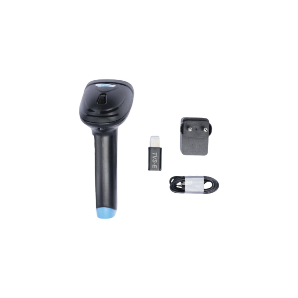 TVS Electronics BS-i201S WL Wireless 2D Barcode Scanner | 3m Drop Resistance | 512K Character Offline Storage