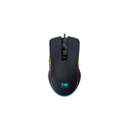 TVS Electronics Champ Pixel Wired Gaming Mouse – 12000 DPI, Running RGB LEDs, 7 Programmable Buttons, 220 IPS High Speed, Braided Cable (Black)