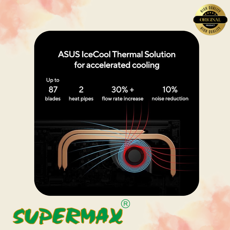 ASUS Vivobook 15, Intel Core i5-1235U 12th Gen X1502ZA-EJ532WS Thin and Light Laptop