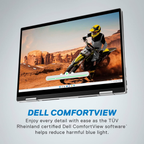 Dell Inspiron 15 3535 Laptop | AMD Ryzen 5 7530U | 16GB DDR4 RAM | 512GB PCIe NVMe SSD | 15.6" Full HD ComfortView Display | AMD Radeon Graphics | Windows 11 Home | Microsoft Office Home & Student 2021 | Platinum Silver