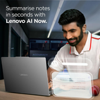 Lenovo Yoga Slim 7 Aura Edition 14" WUXGA OLED AI Laptop - Intel Evo Core Ultra 5 226V, 16GB RAM, 1TB SSD, Copilot+ PC, Windows 11, MS Office 2024 (Grey, 83JX005FIN)
