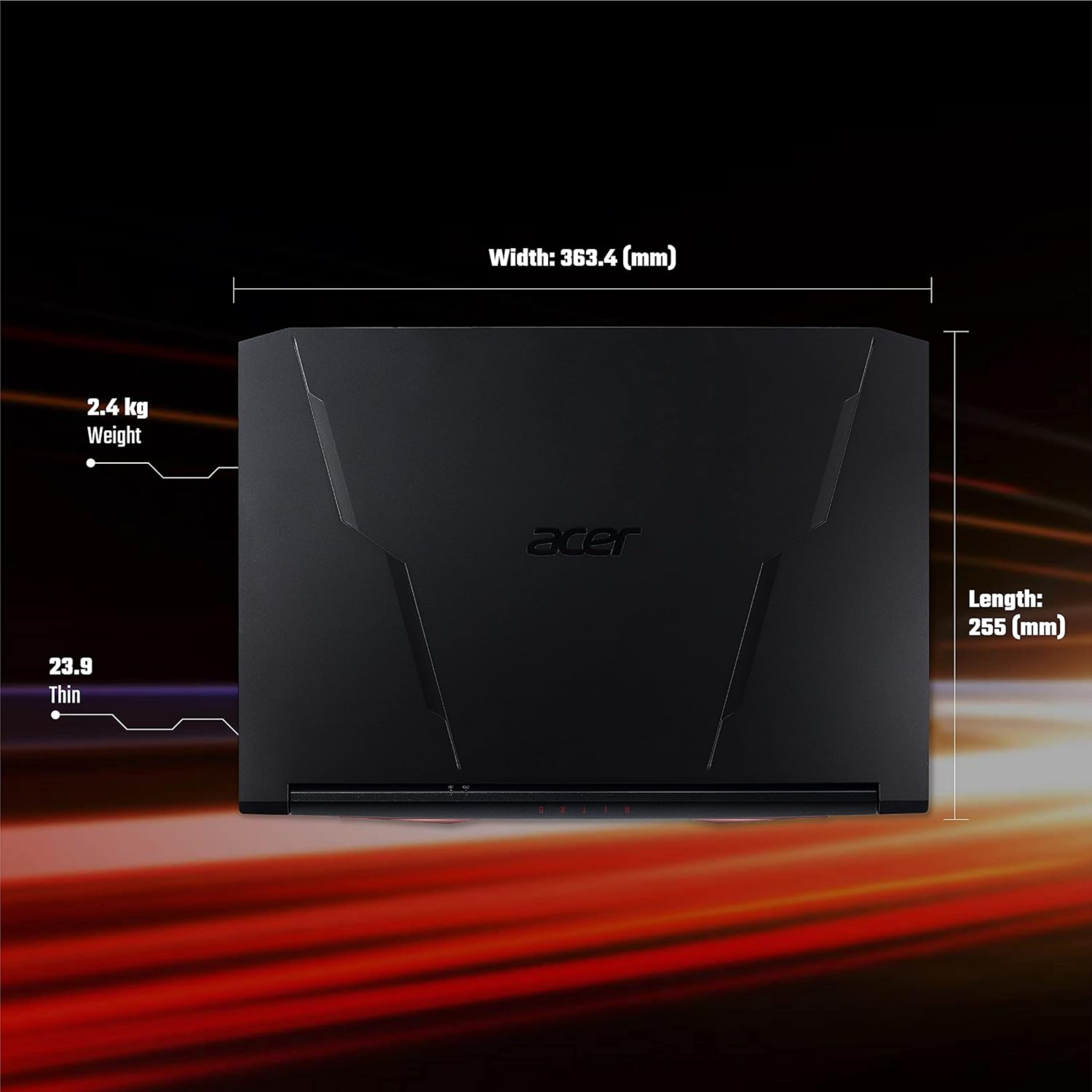 Acer Nitro 5 15.6" FHD 144Hz Gaming Laptop - 11th Gen Intel Core i5-11400H, NVIDIA GeForce GTX 1650 4GB, 8GB RAM, 512GB SSD, RGB Backlit Keyboard, Win 10 (Shale Black, 2.2kg, AN515-57)