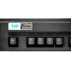 TVS Gold USB Mechanical Wired Keyboard - High-Durability 50 Million Keystrokes, Dust-Resistant Switches, Full 104-Key Layout (Black)