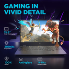 Lenovo LOQ 15.6" FHD 144Hz Gaming Laptop - 12th Gen Intel Core i5 12450HX, NVIDIA GeForce RTX 2050 4GB, 12GB RAM, 512GB SSD, Windows 11, Office Home 2024, 3 Mon. Game Pass (Grey, 2.4kg, 83GS00LJIN)