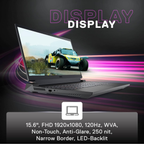 Dell G15 5530 Gaming Laptop | Intel Core i5-13450HX | RTX 3050 6GB | 16GB RAM | 512GB SSD | 15.6" FHD 120Hz | Windows 11 | MS Office 2024
