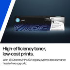 HP LaserJet Tank 323dnw Wireless Monochrome Laser Printer - Auto Duplex, Wi-Fi, Ethernet, 5,000-Page Pre-Filled Toner Engine, USB 2.0 (White & Gray)