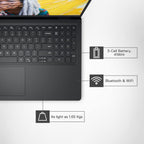 DELL INSPIRON (IN3520GHPWW001ORB1) 3520 I3 12TH GEN 8GB/512GB  15.6" FHD LAPTOP