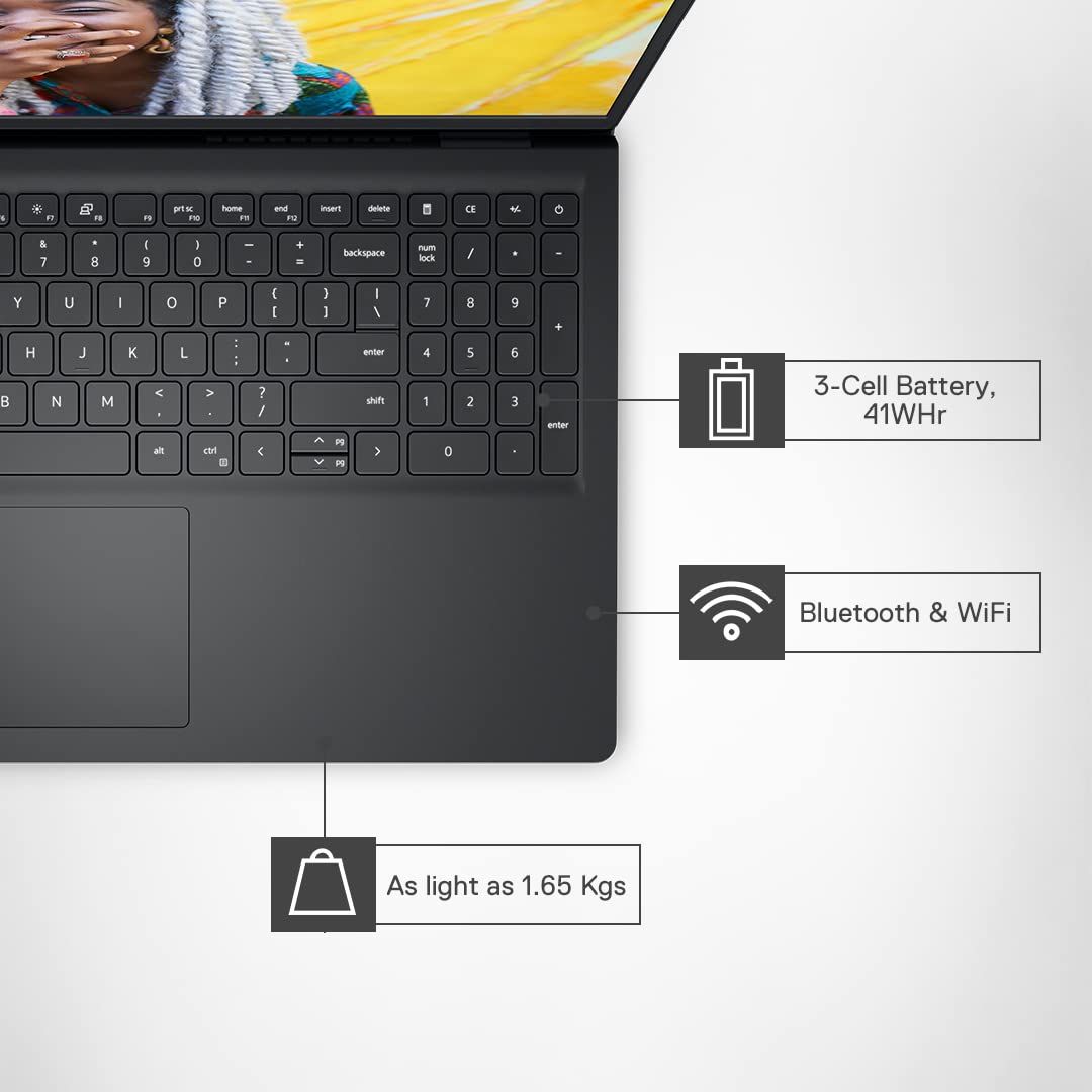 DELL INSPIRON (IN3520GHPWW001ORB1) 3520 I3 12TH GEN 8GB/512GB  15.6" FHD LAPTOP