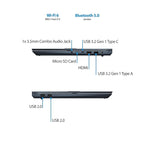 ASUS VivoPro15 OLED, AMD Ryzen 5 5600H M3500QC-L1501WS Thin & Light Laptop