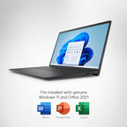 DELL INSPIRON ( D560815WIN9B) 3511 I3 11TH GEN 8GB/256 SSD 15.6" FHD GAMING LAPTOP