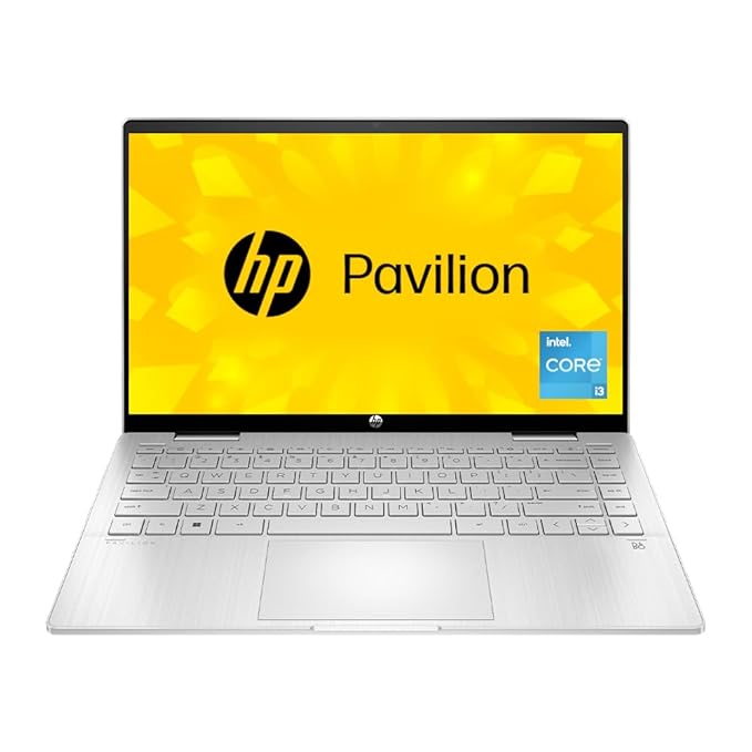 HP Pav x360 Laptop 14-ek0183TU I3 12TH GEN 8 GB RAM/512 GB SSD 14" TOUCH WITH PEN