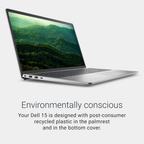 Dell Inspiron 15 (DC15250) Laptop | Intel Core i7-1355U 13th Gen | 16GB DDR5 RAM | 512GB SSD | 15.6" FHD 120Hz Anti-Glare Display | Intel Iris Xe Graphics | Windows 11 Home | MS Office 2024 | Carbon Black