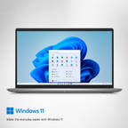 Dell Inspiron 15 Laptop AMD Ryzen 5 5500U | 8GB RAM | 512GB SSD | 15.6" Full HD Display | Windows 11 Home | MS Office 2021 | Platinum Silver