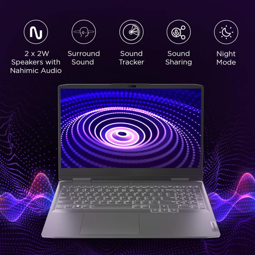 Lenovo LOQ Intel Core i5-12450H 16GB RAM/512SSD 15.6_FHD 82XV00F6IN