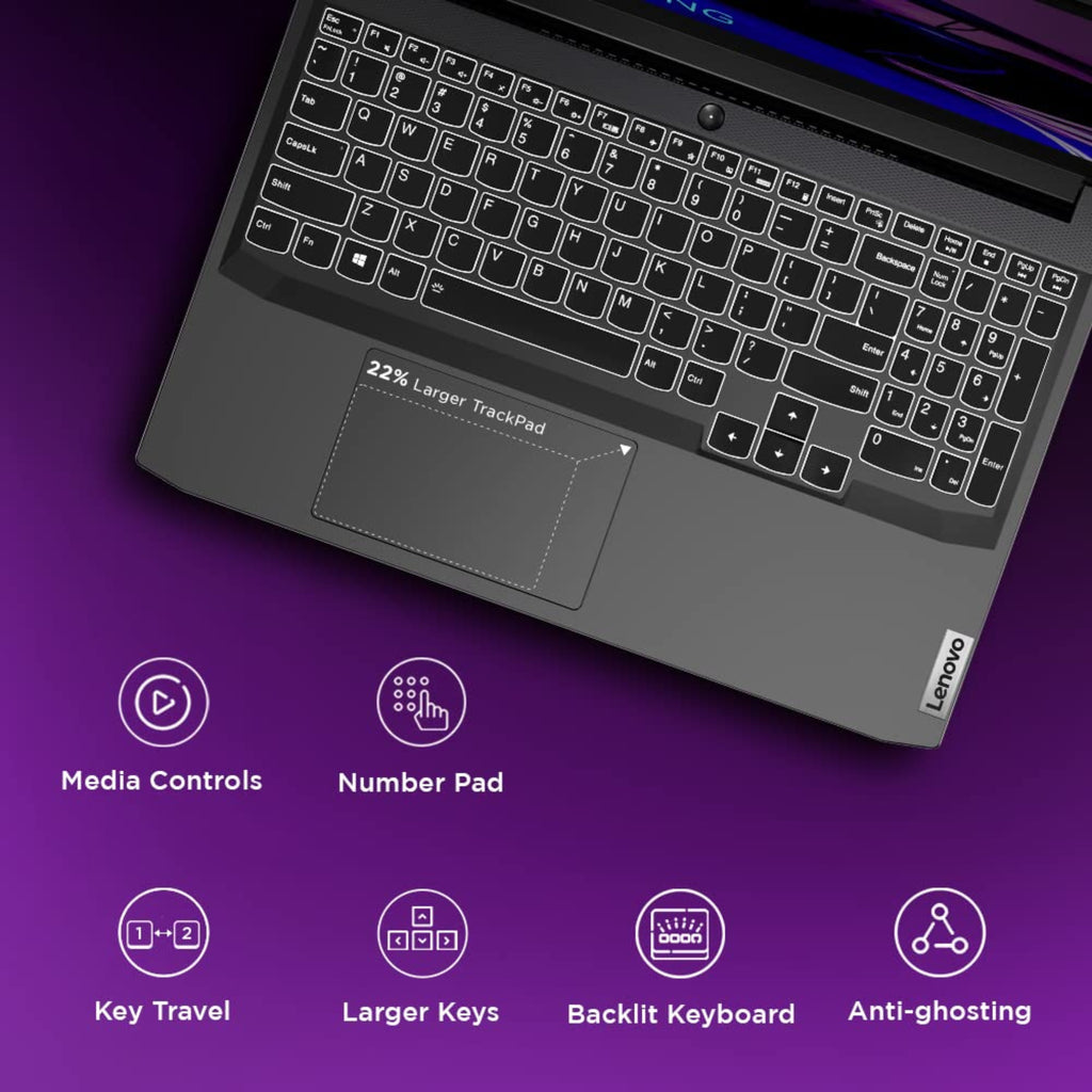 Lenovo IdeaPad Gaming 3i Intel Core i5 11TH GEN 8GB RAM / 512 SSD 15.6" IPS 250 nits, 120Hz, 82K1017WIN