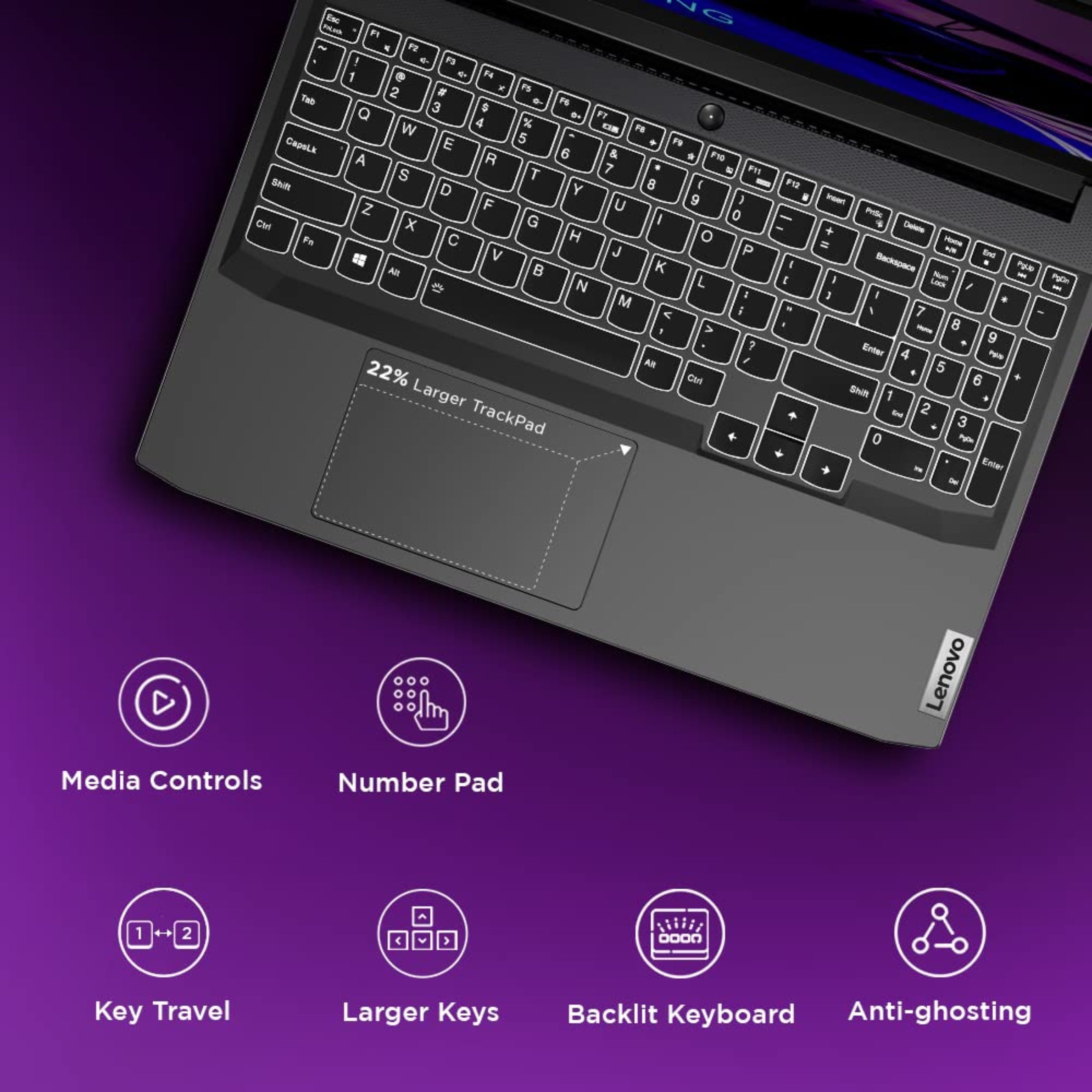 Lenovo IdeaPad Gaming 3i Intel Core i5 11TH GEN 8GB RAM / 512 SSD 15.6" IPS 250 nits, 120Hz, 82K1017WIN