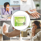 SUPERMAX Soft Tissue Paper 100 Pcs Pack | Daily Use Facial & Multipurpose Tissue