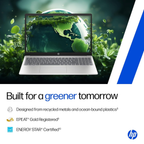 HP OmniBook 5 OLED 14.0" 2K Copilot+ AI Laptop - Snapdragon X Series Processor (45 TOPS NPU), 16GB LPDDR5x RAM, 1TB SSD, Multi-Day Battery, Windows 11 Home, MS Office 2024 (Silver, 1.29kg, he0015QU)