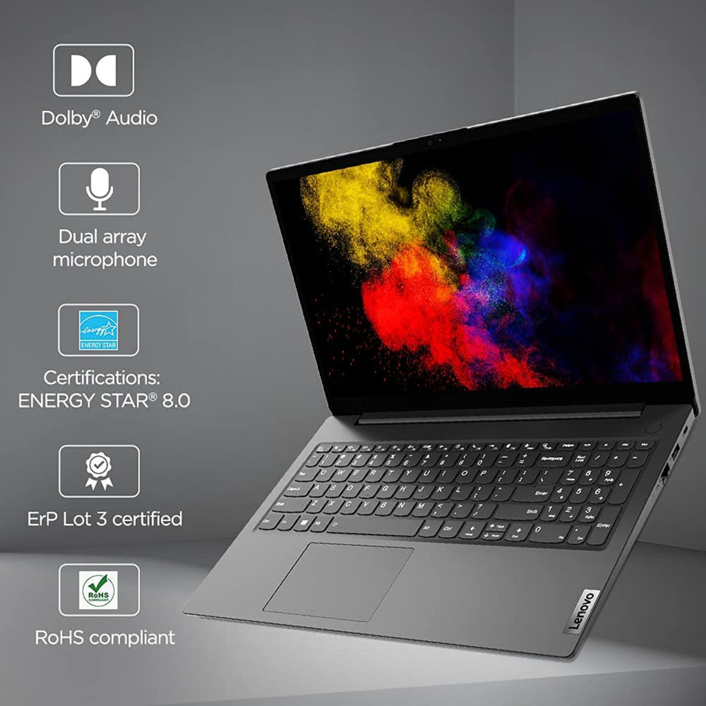 Lenovo(82TTA00UIH )V15 Intel Core i3 12th Gen  Thin and Light   FHD Laptop