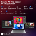 Lenovo Yoga Pro 7 Aura Edition 14.5" 3K OLED Touchscreen Laptop - Intel Evo Core Ultra 9 285H, 32GB RAM, 1TB SSD, Copilot+ AI PC, Windows 11, Office Home 2024, Lenovo AI Now (Grey, 1.5kg, 83KF004CIN)