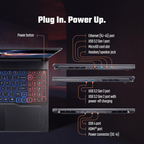Acer Nitro V 16S AI 16" 180Hz Gaming Laptop - AMD Ryzen 7 260 Octa-Core, NVIDIA RTX 5060 8GB GDDR7, 16GB RAM, 1TB SSD, RGB KB, Windows 11 Home (Obsidian Black, 2.1kg, ANV16S-41)