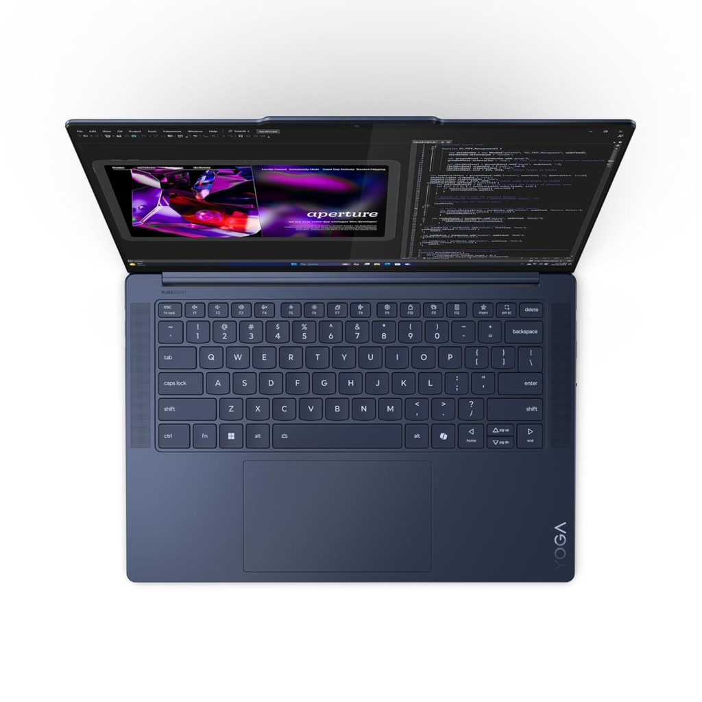 Lenovo Yoga Slim 7 14" 3K OLED Touchscreen AI PC - Snapdragon X Elite X1E, Copilot+ PC, 32GB RAM, 1TB SSD, 45 TOPS Qualcomm NPU, Win 11, MSO, 1Yr ADP Free (Grey, 1.4kg, 83ED003BIN)