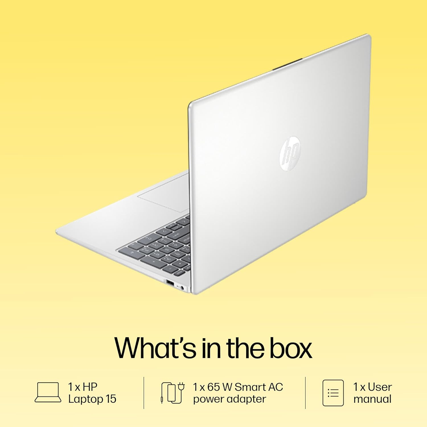 HP 15 fc0690AU Laptop | AMD Ryzen 5 7520U | 16GB RAM | 512GB SSD | 15.6" FHD Anti-Glare Display | Windows 11 | MS Office 2021