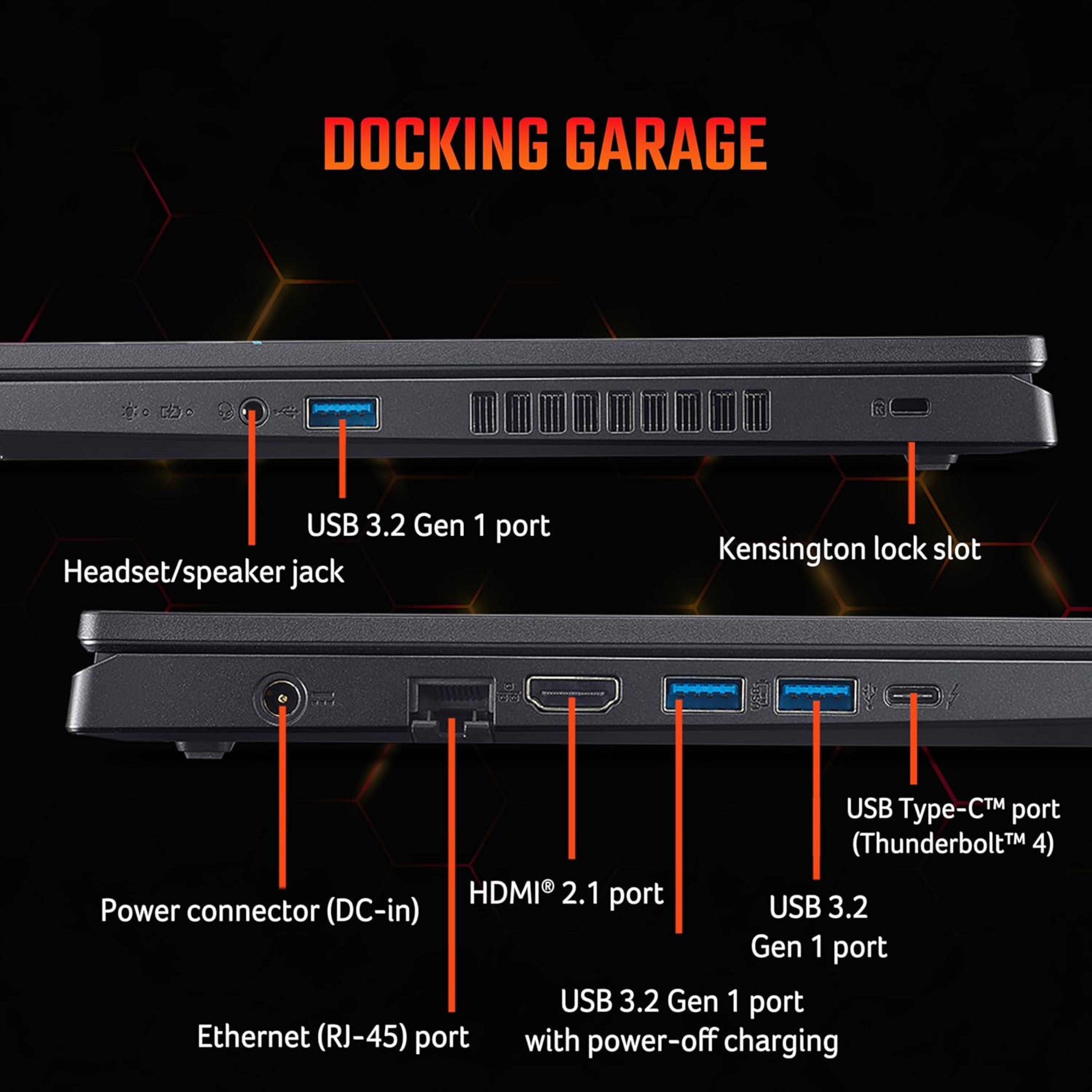 Acer Nitro V 15 Gaming Laptop - 13th Gen Intel Core i7-13620H, NVIDIA GeForce RTX 4050 (6GB), 16GB RAM, 512GB SSD, 15.6" FHD IPS 165Hz Display, Amber Backlit KB, Windows 11 Home (Obsidian Black, ANV15-52)