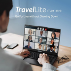 Acer TravelLite Smart 14" FHD Laptop - 13th Gen Intel Core i5-1334U (8 Cores), 16GB RAM, 512GB NVMe SSD, Intel Iris Xe Graphics, Windows 11, MS Office, 3 Year Brand Warranty (Black, TL04-51M)