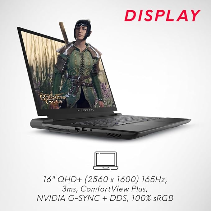 DELL ALLIENWARE (ANM16I7CDG7001ODB1) M16 R1 I7 13TH GEN 16GB/512 SSD 6GB RTX 4050 Gaming Laptop