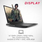 DELL ALLIENWARE (ANM16I7CDG7001ODB1) M16 R1 I7 13TH GEN 16GB/512 SSD 6GB RTX 4050 Gaming Laptop