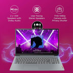 Lenovo SLIM 3 Intel Core I5 13TH 16GB RAM/512 SSD 15.6" FHD 300 NITS _(ACTIC GREY) 83EM0023IN