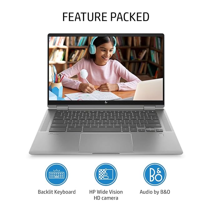 HP CHROME BOOK X360 14C-CC0009TU I3 11TH GEN 8 GB RAM/256 SSD 14" X360 TOUCH