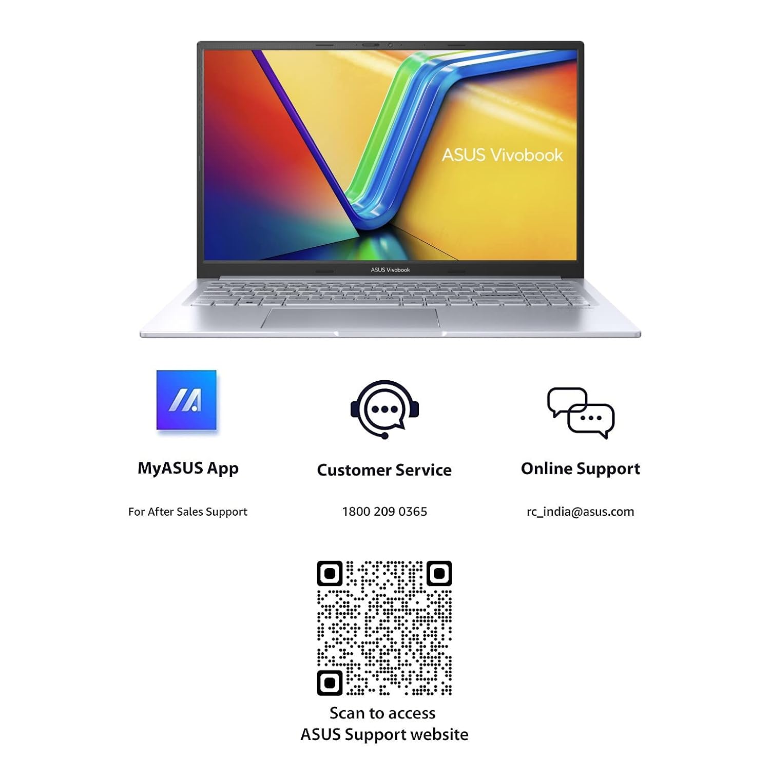 ASUS Vivobook 15X Intel Core i3-1315U K3504VAB-NJ322WS Laptop