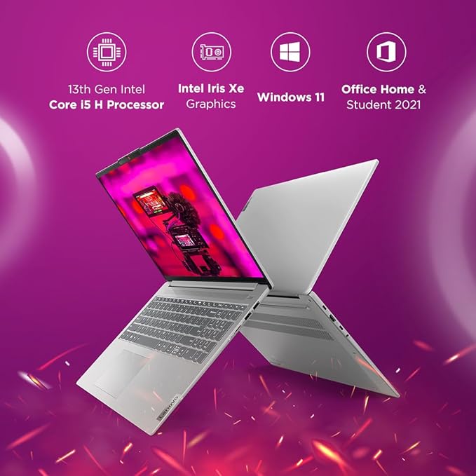 Lenovo SLIM 5 Intel Core i5 13500H 16GB RAM/1 TB SSD 16" FHD+ IPS 300 NITS 82XF0077IN
