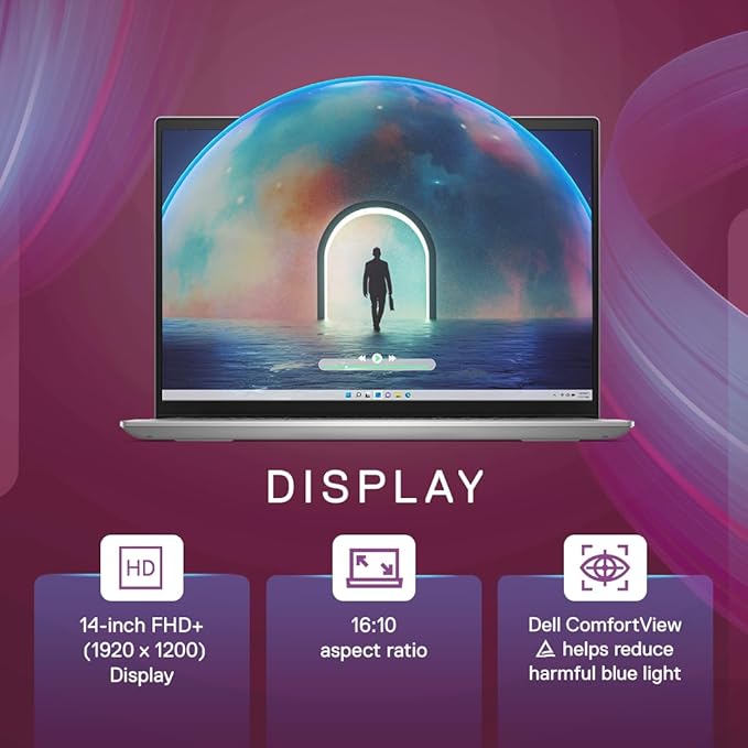 Dell  INSPIRON (IN54308DXWP001ORS1) New 5430 13th Gen Intel Core i7-1360P Thin & Light Laptop