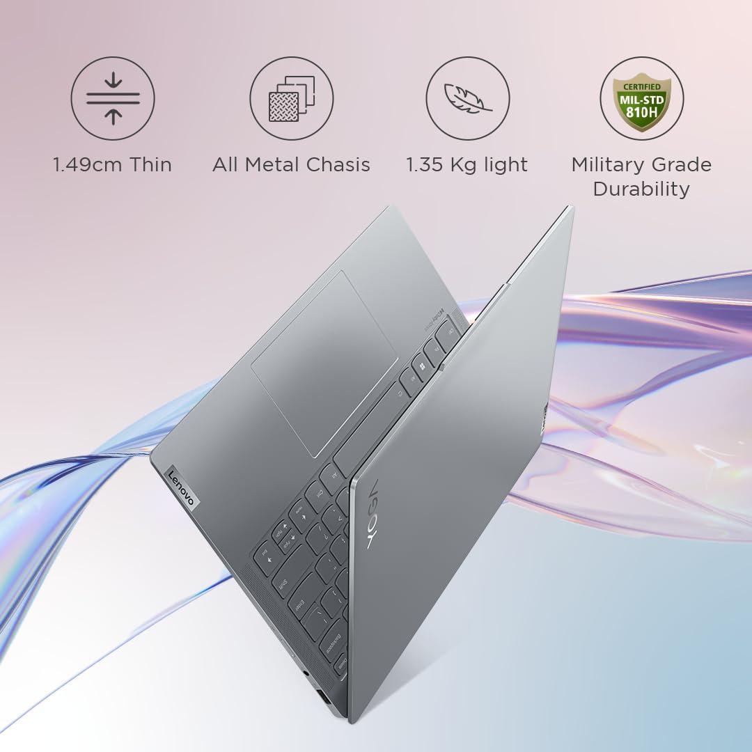 Lenovo Yoga Slim 6 Intel Core i5 13TH GEN 16GB RAM/1 TB SSD 14" WUXGA OLED 83E00012IN