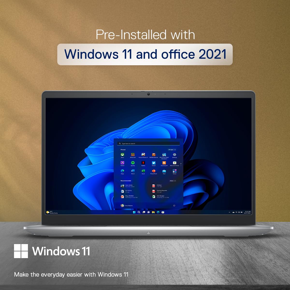 DELL VOSTRO (VN342019X5Y002ORG1) 3420 I5 12TH GEN 8GB/512 SSD 14" FHD Laptop