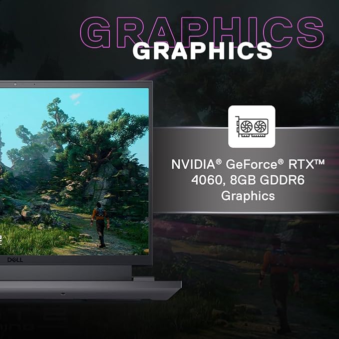 DELL INSPIRON (GN763089XGY001ORW1) G15-7630 I7 13TH GEN 16GB/1 TB SSD 8GB RTX 4060  Gaming Laptop