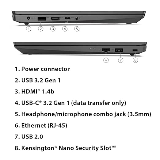 Lenovo (82QYA00HIN) V15 Intel Celeron N4500 Antiglare 250 Nits Thin and Light Laptop