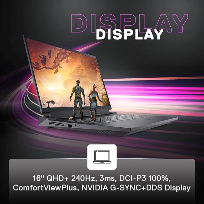 DELL INSPIRON ( GN763087Y7P001ORG1) G16-7630 I7 13TH GEN 32GB/1TB SSD 8GB RTX 4060 Gaming Laptop