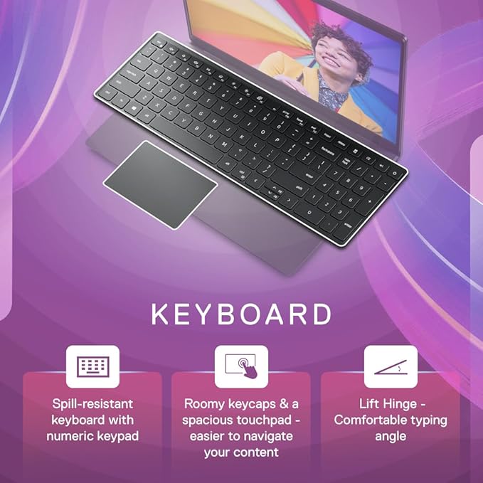 DELL 3520 ( IN3520CM22P001ORS1) intel core 5 12TH GEN 8GB/512 SSD 15.6" FHD BACKLIT KEYBOARD LAPTOP