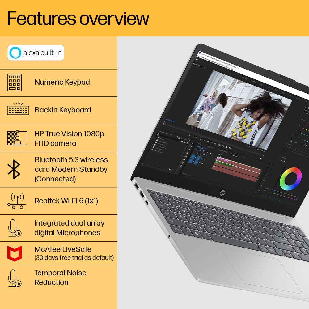 HP 15-fc0030AU RIZEN-5 7520U 16GB RAM/512 SSD 15.6" FHD