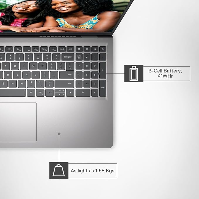 DELL INSPIRON (D560926WIN9B) 3525 RYZEN5 R5-5500U 8GB/512 SSD 15.6" FHD  GAMING LAPTOP