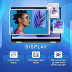 DELL INSPIRON  (IC7430VVR8C001ORS1 )  7430 I5  13TH GEN 16GB / 512 SSD 14" FHD TOUCH LAPTOP