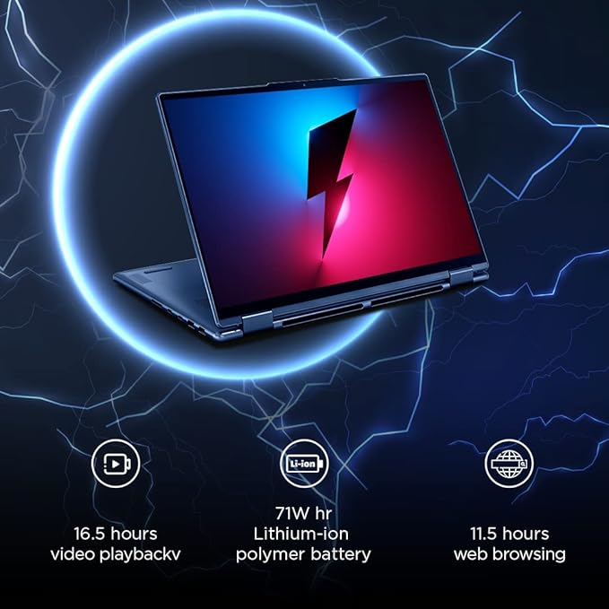 Lenovo Yoga 7 Ryzen 7 5800U 16 GB/512 GB SSD 14" FHD IPS (SLATE GREY) 82N7000AIN
