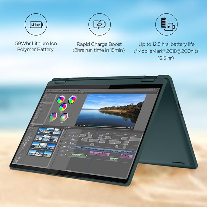 Lenovo Yoga 6 Ryzen 7 5700U 16GB RAM/512 SSD 13.3" WUXGA, Touch 82UD0068IN