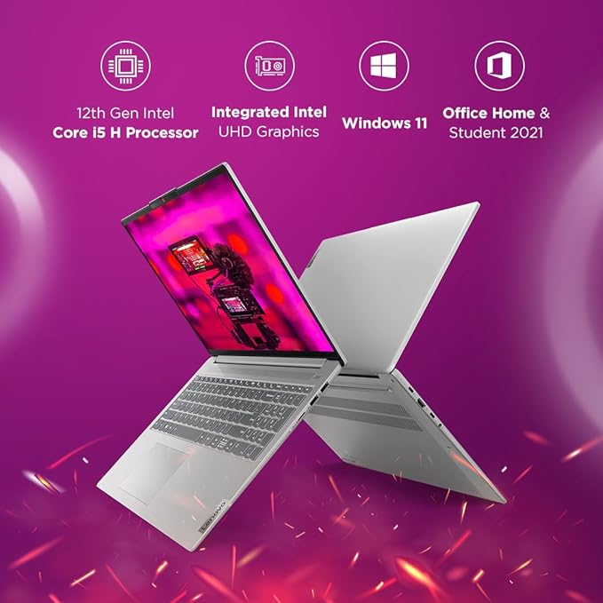 Lenovo IdeaPad Slim 5 Intel Core i5-12450H 16GB RAM/512SSD 16" WUXGA  83BG000DIN